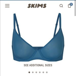 SKIMS Jelly Sheer Underwire Bra